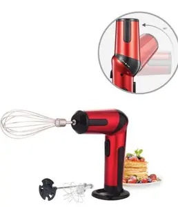 3 in 1 high Two speeds control USB charger power egg beater motor electric mini hand whisk mixer