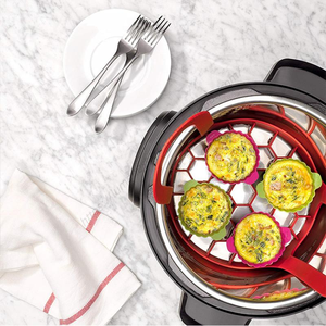 En gros Syh459 Support anti-brûlure en silicone pour cuisson vapeur et pincettes de levage pour ustensiles de cuisson - Product Image 5