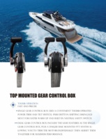 Vente flash : Moteur marin diesel à propulsion arrière de 257 kW (350 CV) pour bateau rapide