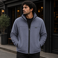 Veste décontractée pour homme à fermeture éclair intégrale, légère, respirante, coupe-vent, idéale pour les voyages d'hiver, la gym, la course à pied, le streetwear et le quotidien