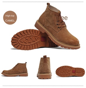 Chaussures <span class=keywords><strong>de</strong></span> sécurité pour soudeurs en gros d'usine, anti-écrasement, anti-perforation, norme européenne, chaussures montantes pour hommes, été, anti-brûlure - Product Image 6
