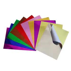 Customized Laser Paper Self-adhesive Shining Bright Paper For Gift Wrapping