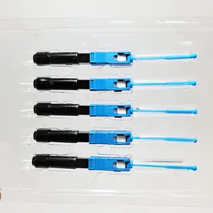 SOC Splice on Optical Fiber Connector Quick Fusion FTTH Adapter Hot Melt Joint Weld Joints SC Connector Fast Connector