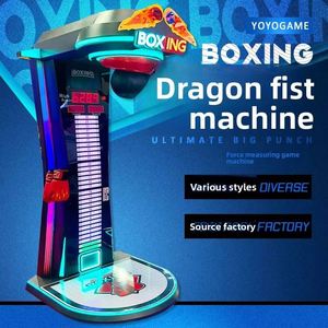 Coin Operated Arcade Punch Strength Tester High Score LED Display Commercial <b>Amusement</b> Sport Game Equipment Arcade-game-<b>machine</b>; - Product Image 1
