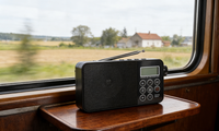 FM/MW/SW Tragbares Digitalradio mit ATS AC/DC Dual-Power LCD-Uhr und Wecker