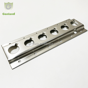 รางยึด GL-19113S และสายรัดสินค้าแบบแนวนอน ทำจากสแตนเลส 304 พร้อมอุปกรณ์เสริมสายรัดแบบ Ratchet สำหรับระบบควบคุมสินค้า - Product Image 1