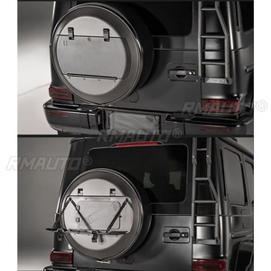 Pour Mercedes-Benz G500 G63 G350 G400D 2018-2022 – Housse de protection de roue de secours arrière en plastique – Kit carrosserie - Product Image 3