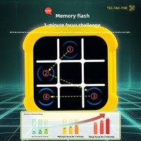 Jeu de société électronique multifonctionnel 5 en 1 Tic Tac Toe Gomoku pour enfants, certifié EN71 CPC, boîte anglaise, vente en gros