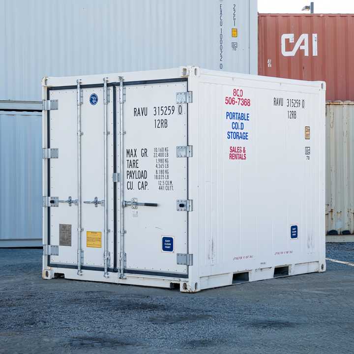 freezer container 20ft cold storage room fish cold storage container ...