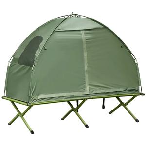 Portable <span class=keywords><strong>1</strong></span> ou 2 personnes <span class=keywords><strong>Place</strong></span> Pliable Tenda Velbed <span class=keywords><strong>Tente</strong></span> <span class=keywords><strong>de</strong></span> lit <span class=keywords><strong>de</strong></span> <span class=keywords><strong>camping</strong></span> <span class=keywords><strong>de</strong></span> luxe avec lit surélevé Imperméable Auto hors sol <span class=keywords><strong>Tente</strong></span> - Product Image 2