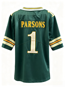 Qualité supérieure, cousu sur mesure, personnalisable # 9 WATSON # 85 KRAFT # 1 <span class=keywords><strong>PARSONS</strong></span> # 10 LOVE Maillot de football américain - Product Image 4