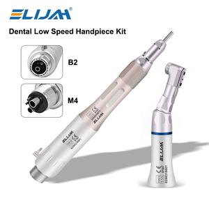 Vendita calda a bassa velocità Kit Handpiece dentale con 4 fori E 2 fori a basso rumore rettilineo & <span class=keywords><strong>Contra</strong></span> angolo E tipo di connessione per uso clinico - Product Image 2