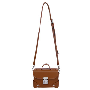 Sac à bandoulière unisexe en cuir PU de haute qualité, sac à main noir de créateur, sac boîte à cadre, sac à bandoulière croisé - Product Image 6
