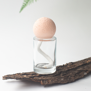 Diffusore di Fragranze in Diatomite a Forma di Luna, Ecologico con Coperchio, Decorativo per Soggiorno e Studio - Product Image 4