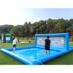 <span class=keywords><strong>Cancha</strong></span> de <span class=keywords><strong>Voleibol</strong></span> Inflable Comercial Personalizada para Deportes Acuáticos, Campo Deportivo Inflable para Fiestas y Alquiler - Product Image 3