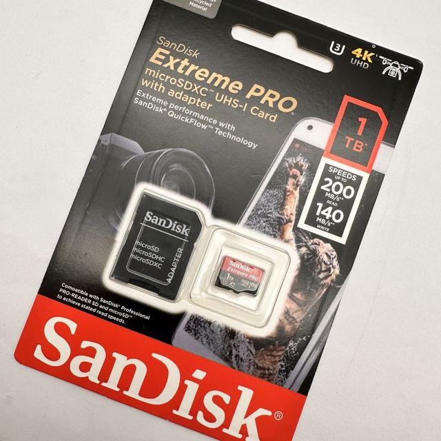Brand New Original SanDisk Extreme Pro High-speed Memory Card,512GB 1TB 16GB 32GB 64GB 128GB 256GB with Adapter