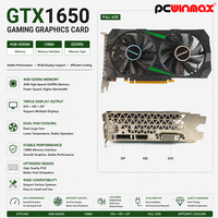PCWINMAX GeForce GTX 1650 4GB 128Bit Graphics Card GDDR6 No External Power OEM ODM for Gaming Desktop PC Builders