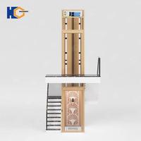 Ascenseur domestique personnalisable pour 2 à 6 personnes, 2/3/4 étages, intérieur/extérieur, petit ascenseur domestique, 400 kg