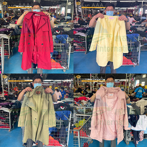 Spring Autumn <strong>Trench</strong> Windbreaker Overcoat Womens Clothing Used Clothes Women Muslim Abaya <strong>Uk</strong> Bales London Containers From Canada - Product Image 2