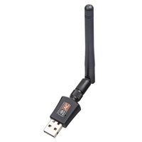 Tarjeta de red inalámbrica USB 600 de doble banda de 2,0 Mbps para portátil, controlador gratuito, adaptador Wifi de 2,4G/5,8G