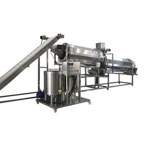 Máquina de Sazonar Alimentos de Acero Inoxidable, Máquina de Sazonar Aperitivos, Pulverizador de Aceite - Product Image 1