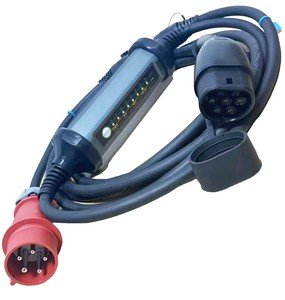 New 32A 7.6KW Electric Vehicle Car Charger Evse Wallbox 11KW 22KW 3-Phase Type2 <strong>Cable</strong> IEC 62196-2 Movable Charger - Product Image 3