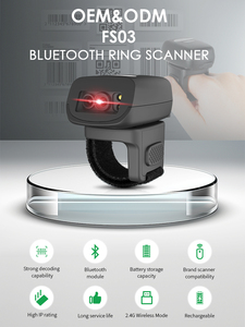 <strong>Bluetooth</strong> Wireless Mini Ring Scanner Android Wearable Industrial <strong>Code</strong> Reader Portable Barcode Scanner for Inventory Wholesale - Product Image 3