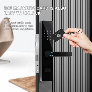 6085 Lỗ mộng điện tử TT Khóa vân tay kỹ thuật số khóa cửa thông minh với ứng dụng ttlock - Product Image 5