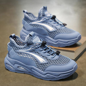 Zapatos de malla transpirable para hombre, zapatillas informales a la moda, zapatillas deportivas juveniles que combinan con todo, zapatos para correr para hombre - Product Image 1