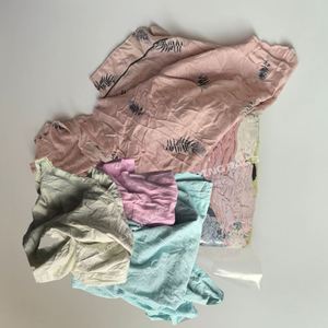 Trapo Industrial Multicolor 25 Kg 10 Kg Paños de Limpieza de Color Claro, Trapos de Camiseta 100% Algodón Suave para Taller 10 kg - Product Image 1