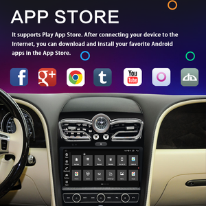 Hệ thống đa phương tiện xe hơi lelv navihua cho Bentley bay spur/Continental GT 2005-2012: radio, GPS và giải trí Carplay - Product Image 5