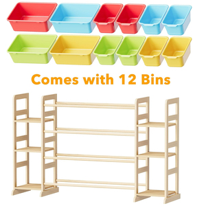 <span class=keywords><strong>Meuble</strong></span> de <span class=keywords><strong>rangement</strong></span> pour jouets et livres pour enfants, personnalisé en usine, avec bacs de <span class=keywords><strong>rangement</strong></span> pour salle de jeux de tout-petits - Product Image 3