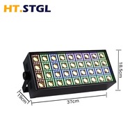 HT.STGL 200w Projecteur LED DMX Amber Gig pour éclairage de scène, effet Wash Beam, pour fêtes et événements