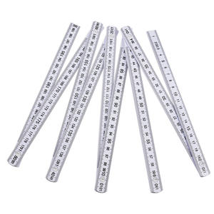 Katlanır marangoz cetvelinin 1M 2M hafif ve kompakt ölçüm kuralı kaydırıcı ağaç İşleme aksesuarları için kullanılır - Product Image 6