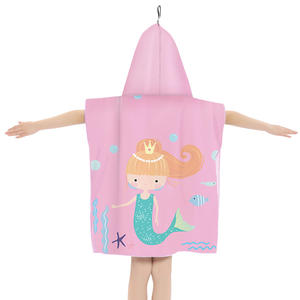 Serviette de bain à capuche, serviette de plage, douce, pour bébés, dinosaures, couverture de piscine, Poncho, <span class=keywords><strong>Cape</strong></span>, cadeau pour enfants de 1 à 7 ans, lot de pièces - Product Image 1