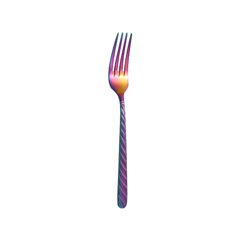 fourchettes à dîner irisées