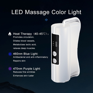 Herramienta de Masaje Gua Sha con Vibración de Fábrica OEM, Microcorriente y Calor para Espalda, Cuello y Cintura, Cuchillo Eléctrico Portátil para Fascia, Masajeador Corporal - Product Image 4