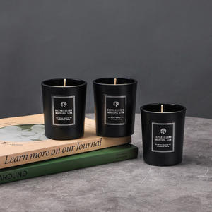 Vela de Cera Natural Orgánica Blanca Hecha a Mano, sin Humo, para el Hogar Moderno, Fiestas, Navidad, Pascua, Bares, Marca Privada - Product Image 2