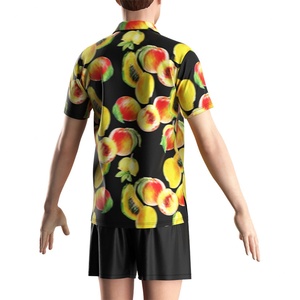 Camisas de Verano de Secado Rápido con Botones y Estampado Floral, Camisas Hawaianas de Lujo para la Playa - Product Image 6