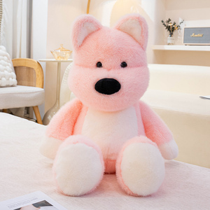 Cross-<span class=keywords><strong>Border</strong></span> West Highland White <span class=keywords><strong>Terrier</strong></span> Animal en peluche PP coton rempli chien oreiller poupée en cours d'exécution assis Style cadeau d'anniversaire jouet - Product Image 3
