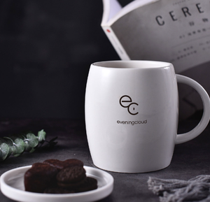 Trendy New Ins-Style Barrel-Shaped Porcelain BPA Free Eco-Friendly Coffee <b>Mug</b> Customizable Gift Wholesale for Hotels Restaurants - Product Image 3