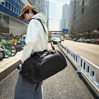 Mochila Multifuncional Personalizada de Gran Capacidad, Impermeable, con Puerto USB y Protección Antirrobo, Unisex, para Portátil, con Compartimento para Zapatos, para Viajes y Gimnasio