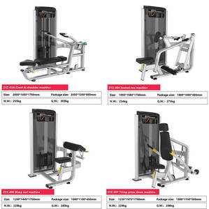 Bicep <span class=keywords><strong>tricep</strong></span> peck PEC boong bay ngực vai chân Báo Chí Pin tải lựa chọn máy tập thể dục thiết bị máy thương mại - Product Image 2