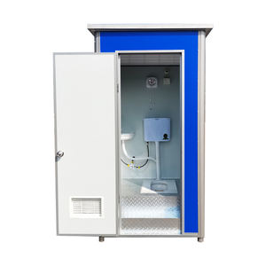 Precio bajo al aire libre móvil portátil cabina de inodoro plástico móvil baño público para la venta - Product Image 1