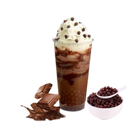 Geavanceerd chocolade-popping boba concentraat, gearomatiseerde bubble tea topping parels, premium sapfles 3kg 17Brix, 12 maanden houdbaar