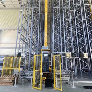 Jane Wo Vertical Lifting <b>Storage</b> Units Automated Intelligent Warehouse <b>Racking</b> Steel Aluminum Alloy Gray Powder Coated - Product Image 1