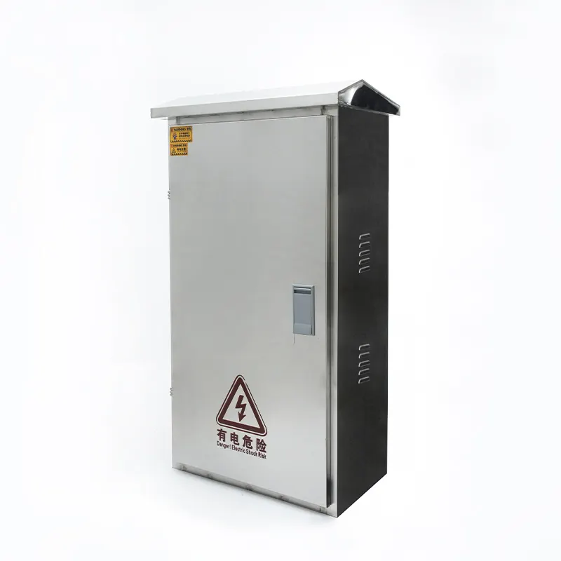 Panel de medidor eléctrico 201/304, carcasa de Metal, armario exterior de acero inoxidable, distribución, armario de conexiones impermeable