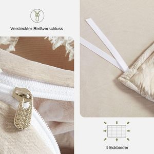 Ensemble <span class=keywords><strong>de</strong></span> <span class=keywords><strong>housse</strong></span> <span class=keywords><strong>de</strong></span> <span class=keywords><strong>couette</strong></span> trois pièces quatre saisons, tissu texturé, <span class=keywords><strong>housse</strong></span> <span class=keywords><strong>de</strong></span> <span class=keywords><strong>couette</strong></span> personnalisée unie - Product Image 5