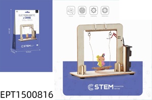 Kits Scientifiques STEM en Bois DIY EPT pour Enfants : Robot Crabe, Lampe Étoile, Balançoire Électromagnétique – Jouet Éducatif Montessori à Construire - Product Image 5