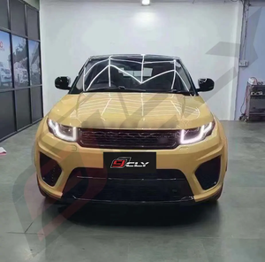 ฝากระโปรงหน้ารถยนต์ของแท้ที่กระจายแสงด้านหลังพร้อมปลายฝาครอบกระโปรงหน้ารถสำหรับ Land Rover Evoque อัพเกรด SVR - Product Image 3